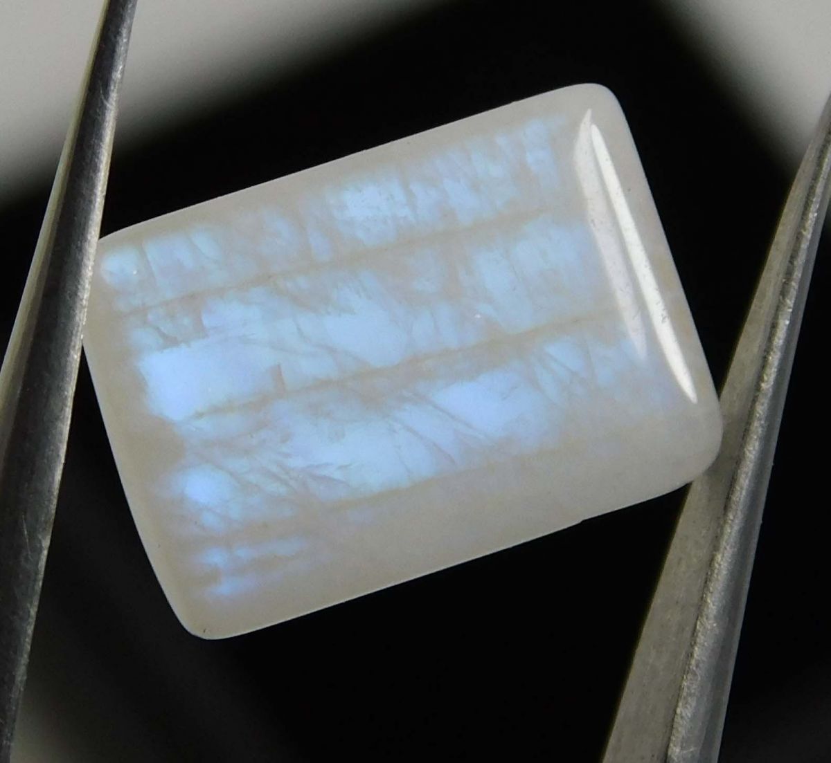 Natural Moonstone Cabochon 3.89 Ct CERTIFIED Beautiful Ring Size Loose Gemstone