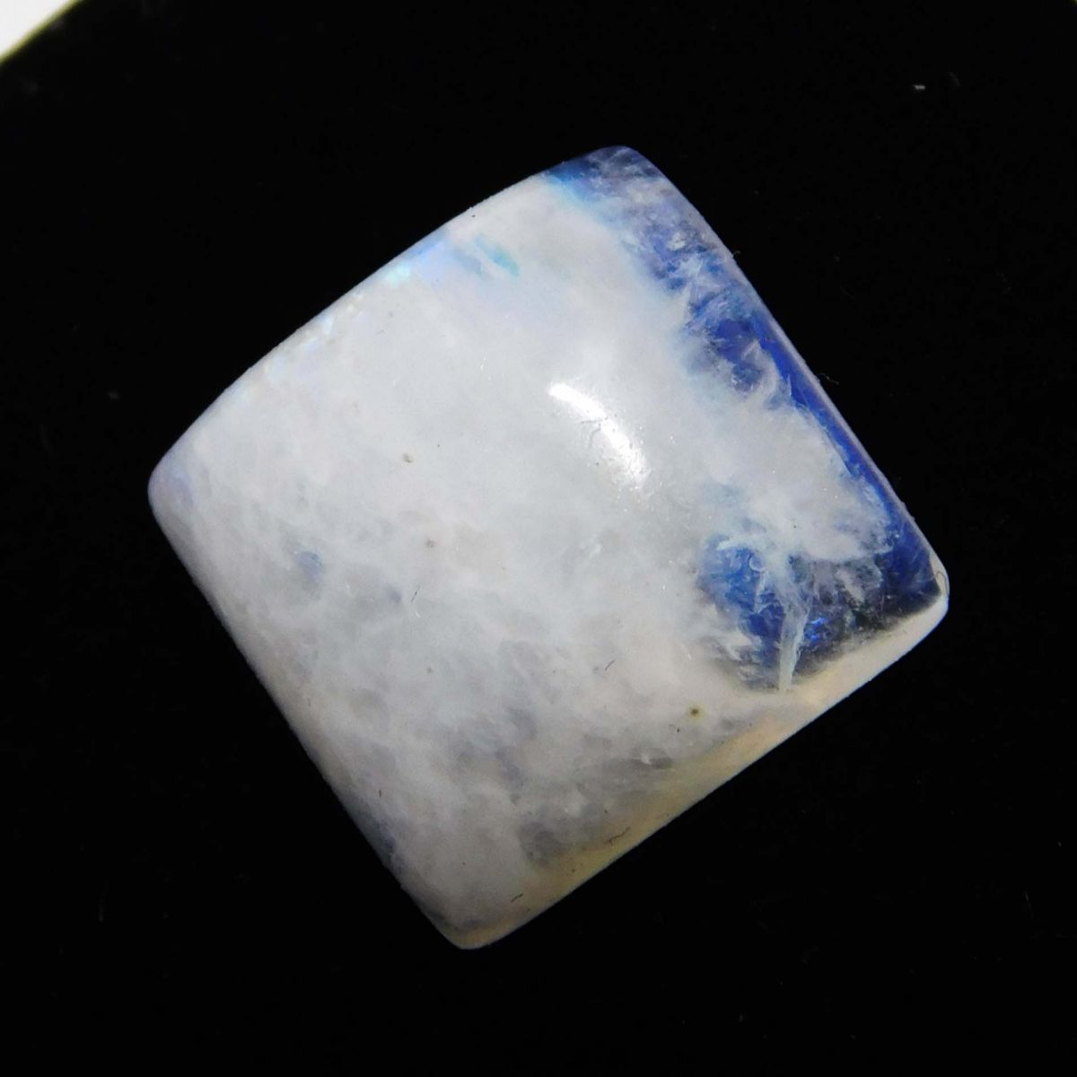 4.90 Ct Brilliant Cut Natural Moonstone Cabochon CERTIFIED Loose Gemstone