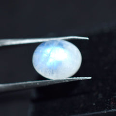 4.10 Ct Stunning Moonstone Loose Gemstone Natural CERTIFIED white Oval Shape