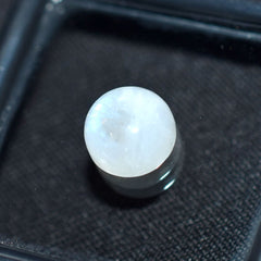 Moonstone High Grade Quality 1.75 Ct Natural White Round Cut CERTIFIED Gemstone