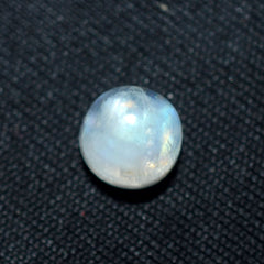 2.05 Ct Natural White Genuine Moonstone Round Shape CERTIFIED Loose Gemstone