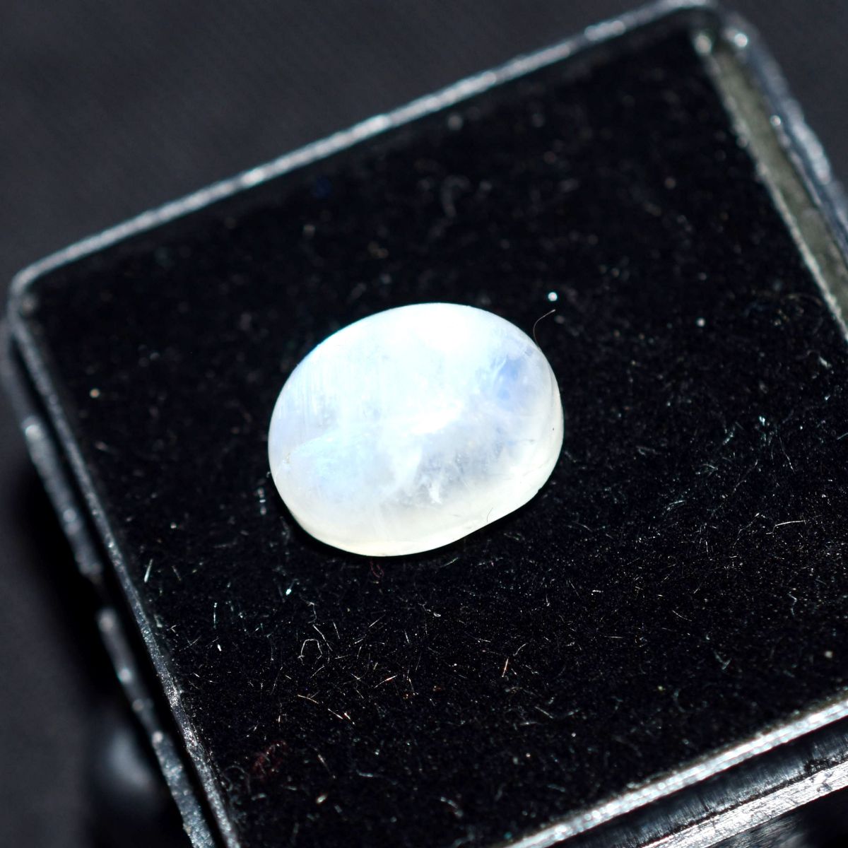 Natural CERTIFIED White Moonstone Oval Shape Lot Loose Gemstone 8 Pcs