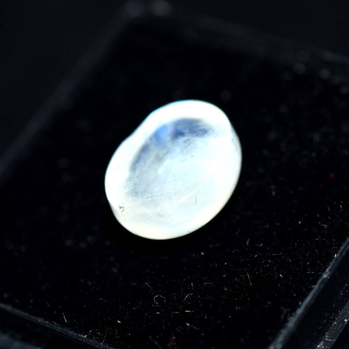 2.20 Ct Natural CERTIFIED Amazing white Moonstone Oval Shape Loose Gemstone