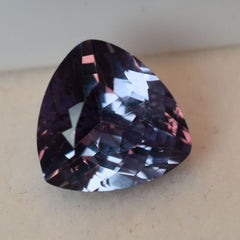 Color Change Alexandrite CERTIFIED 4.10 Ct Natural Trillion Cut Loose Gemstone