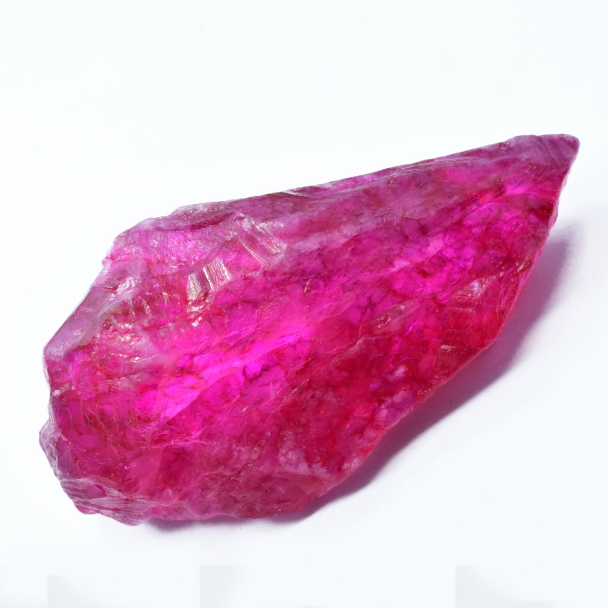 50.90 Carat Uncut Rough Natural Ruby Pink Huge Size CERTIFIED Loose Gemstone