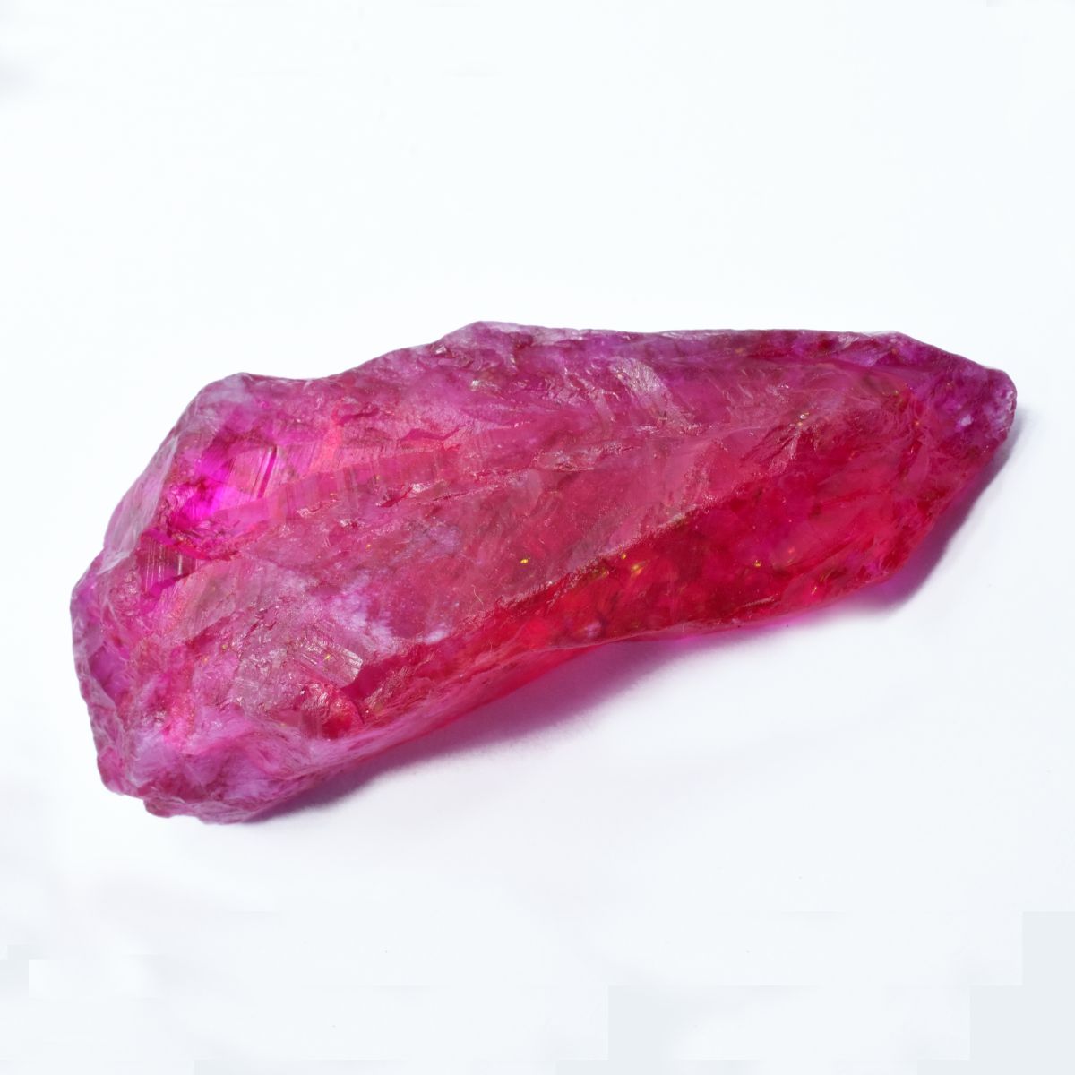 50.90 Carat Uncut Rough Natural Ruby Pink Huge Size CERTIFIED Loose Gemstone