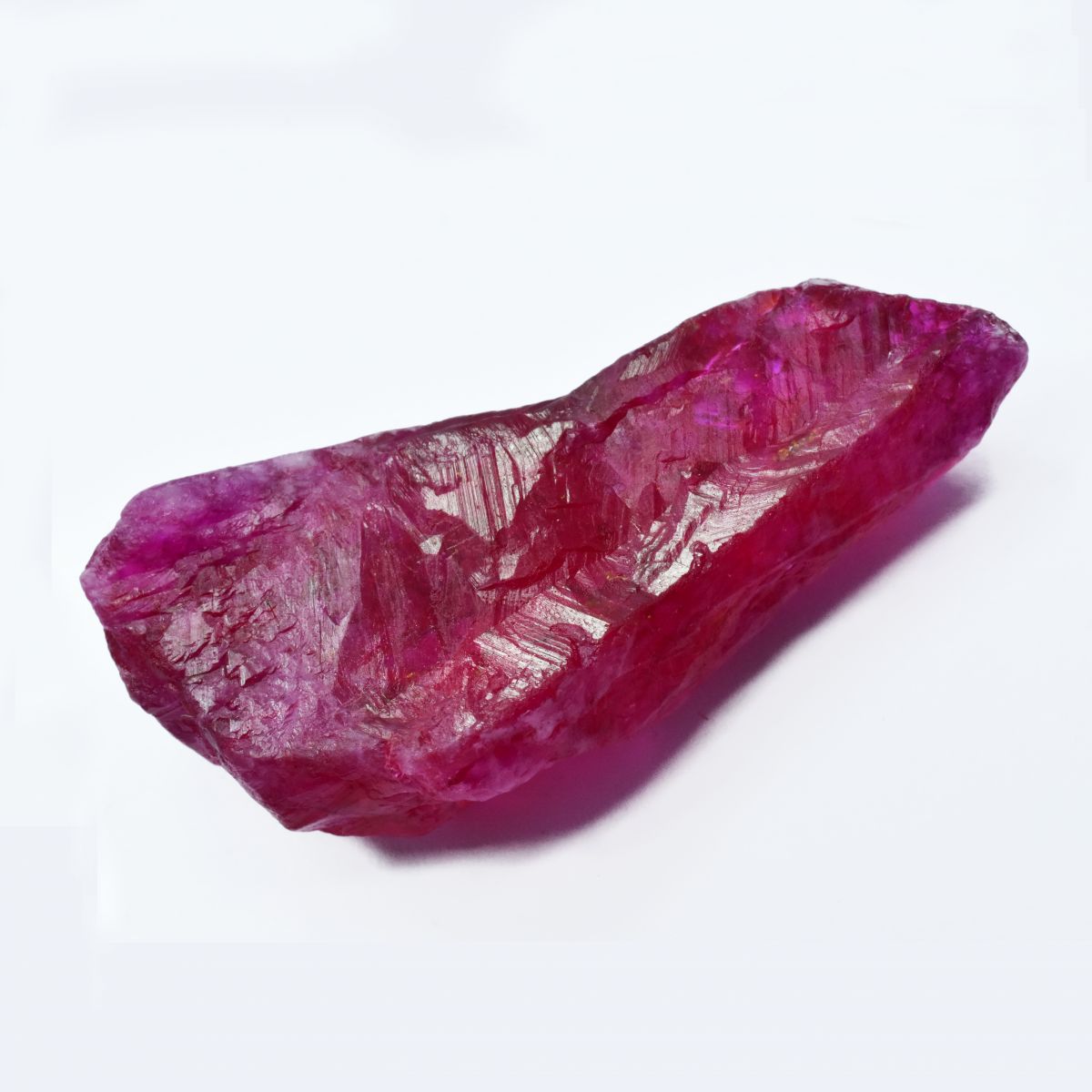 50.90 Carat Uncut Rough Natural Ruby Pink Huge Size CERTIFIED Loose Gemstone