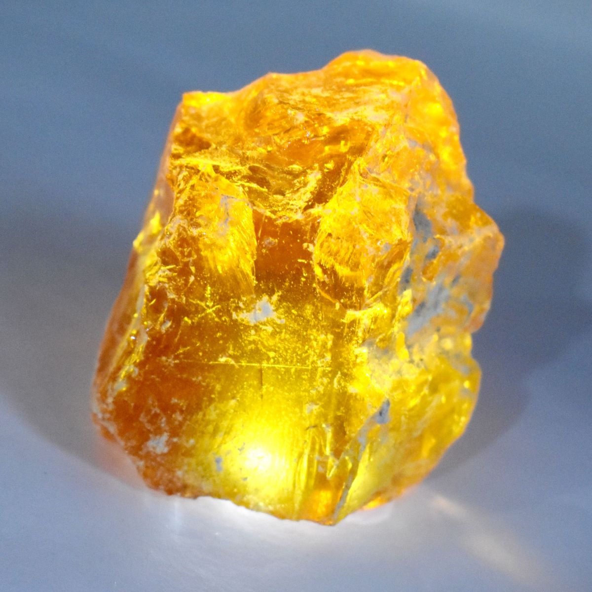 Orange Uncut Raw Rough Natural Amber Gemstone 500.10 Ct CERTIFIED Loose Gemstone