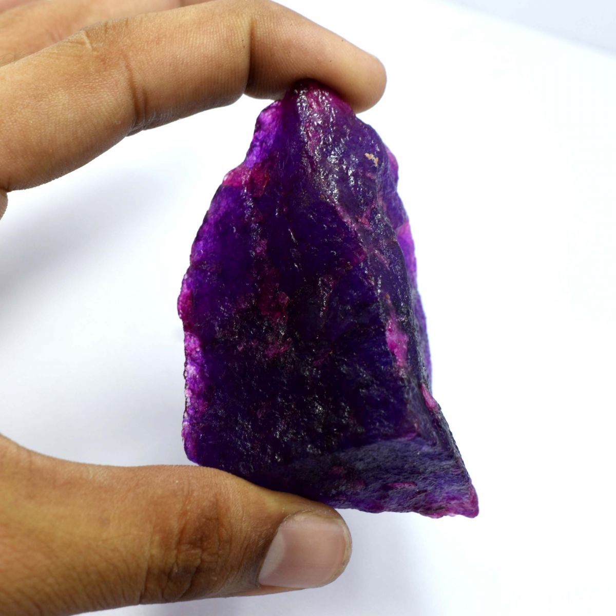 Natural Tanzanite Uncut Rough Purple 530.35 Ct CERTIFIED Gemstone Huge Size