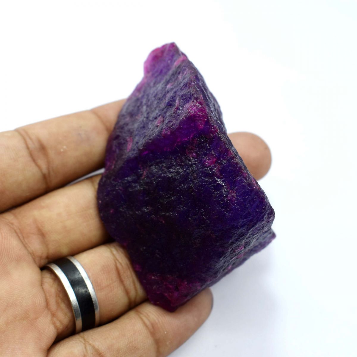 Natural Tanzanite Uncut Rough Purple 530.35 Ct CERTIFIED Gemstone Huge Size