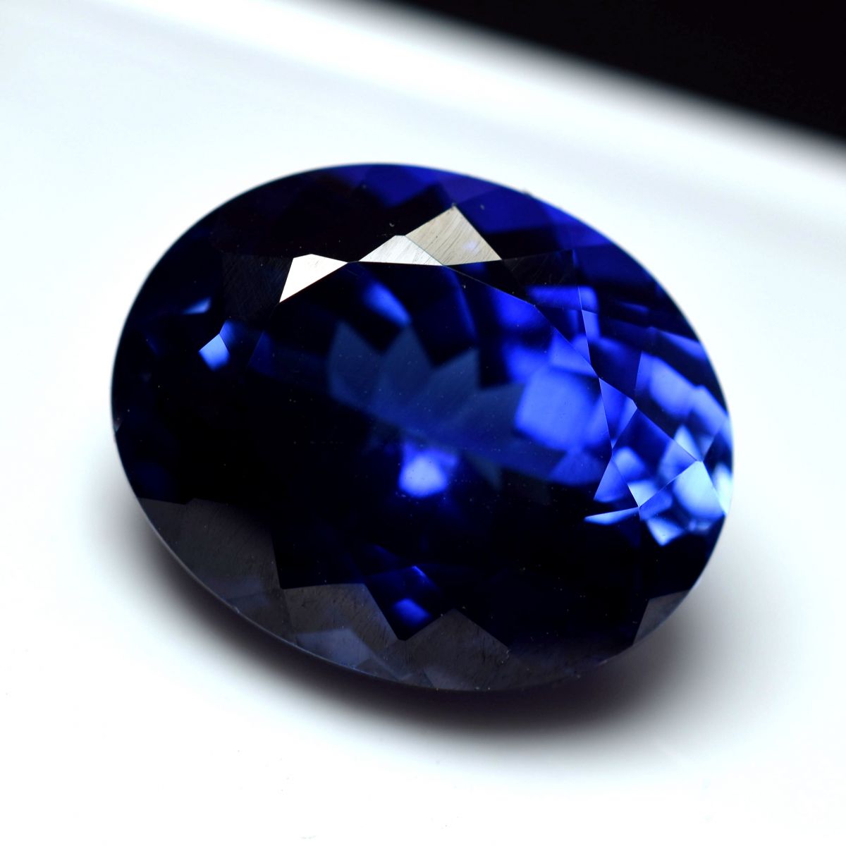 15.50 Ct Natural Blue Tanzanite Oval Shape CERTIFIED Rare Loose Gemstone