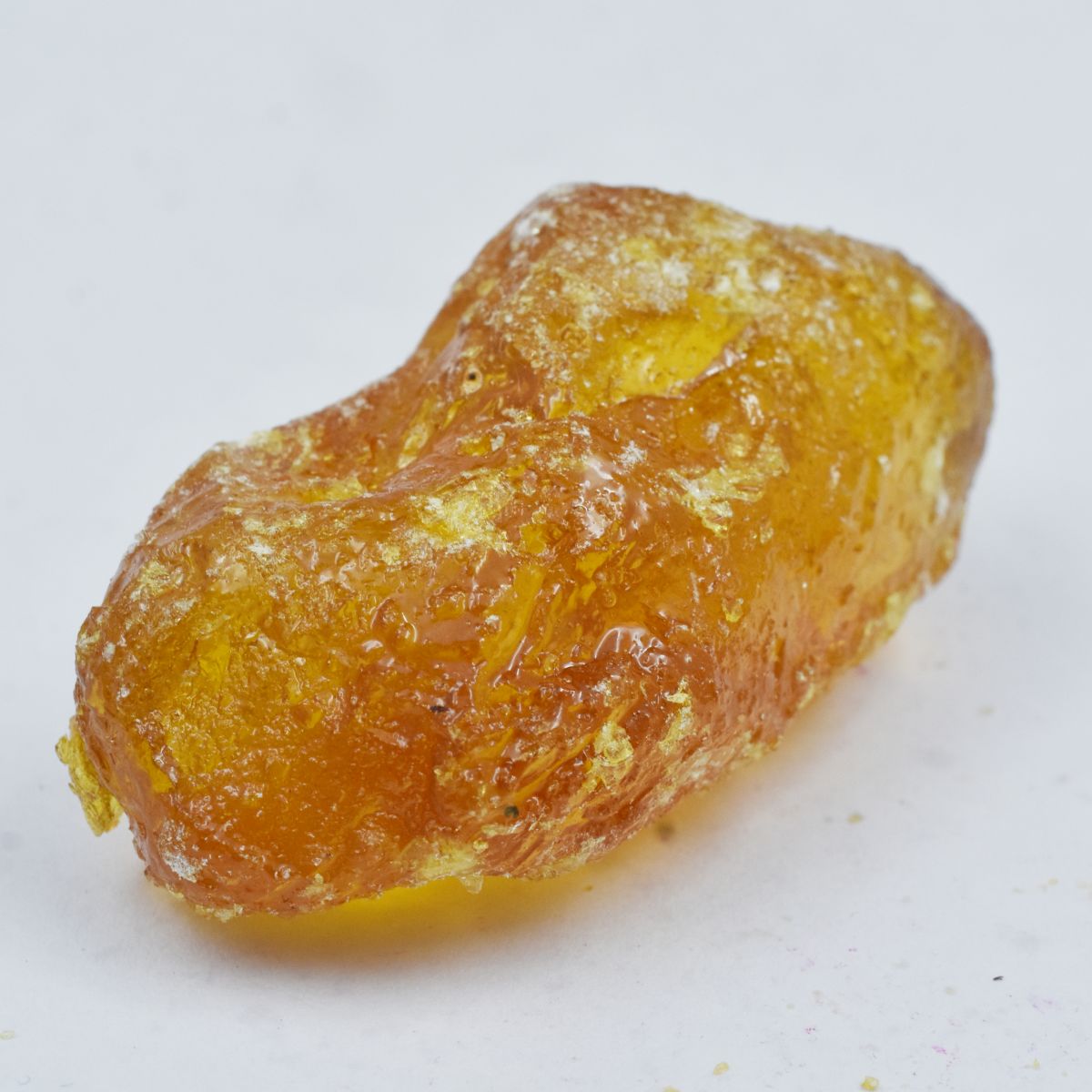 Amber Rough 92.00 Ct Natural Uncut Raw Rough CERTIFIED Orange Loose Gemstones