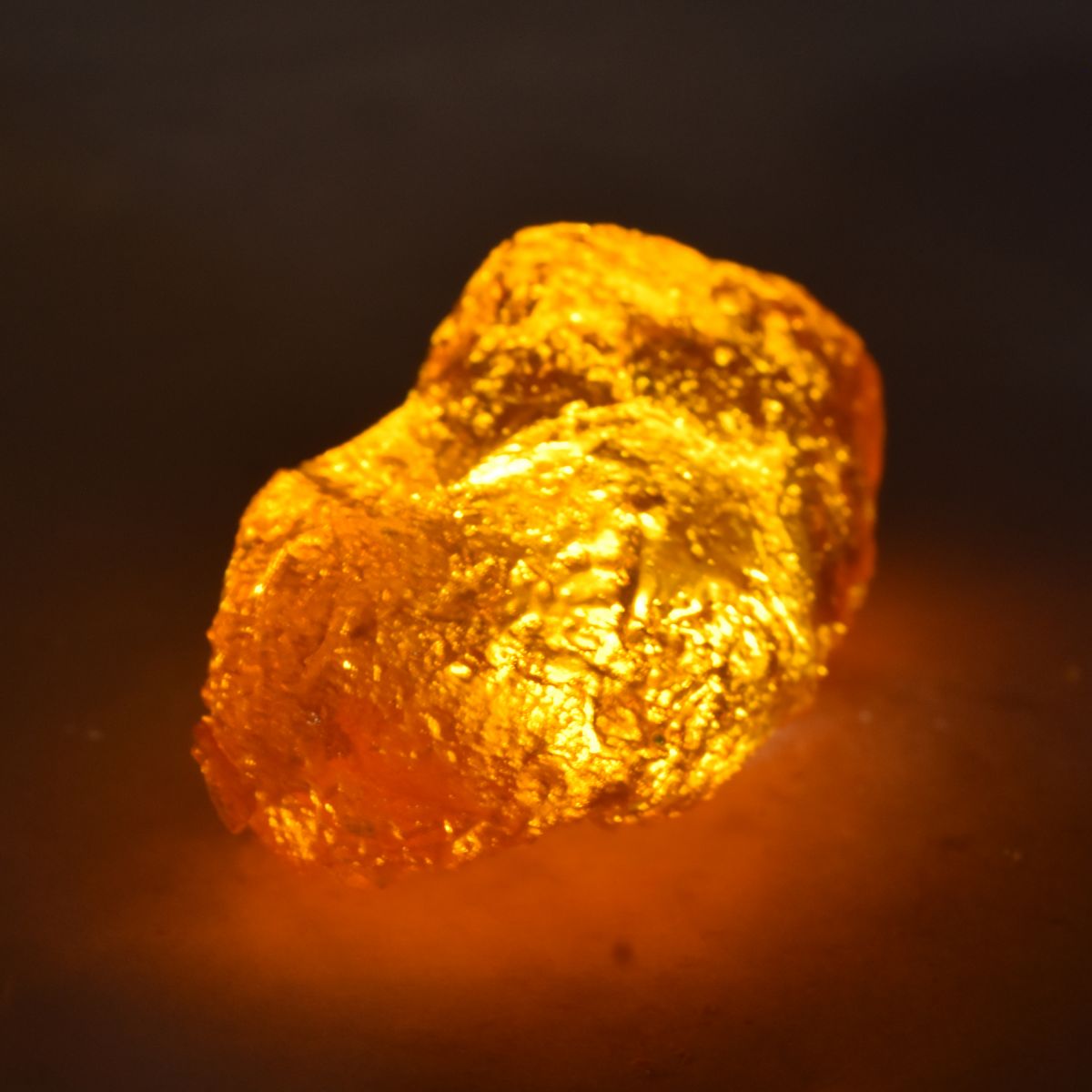 Amber Rough 92.00 Ct Natural Uncut Raw Rough CERTIFIED Orange Loose Gemstones