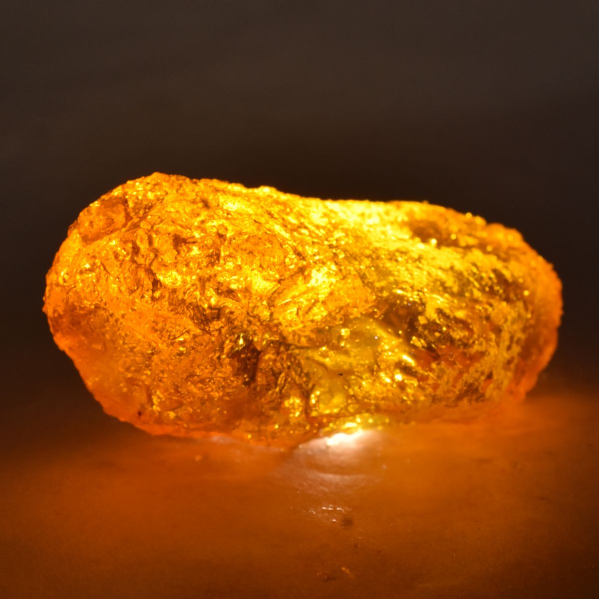 Amber Rough 92.00 Ct Natural Uncut Raw Rough CERTIFIED Orange Loose Gemstones