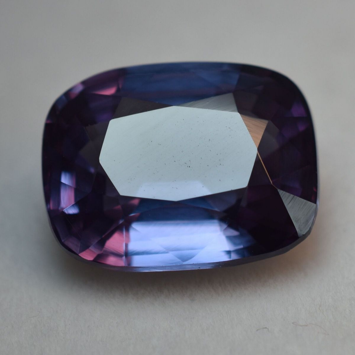 10 Ct Natural Alexandrite Color Change Cushion Cut AA++CERTIFIED Loose Gemstone