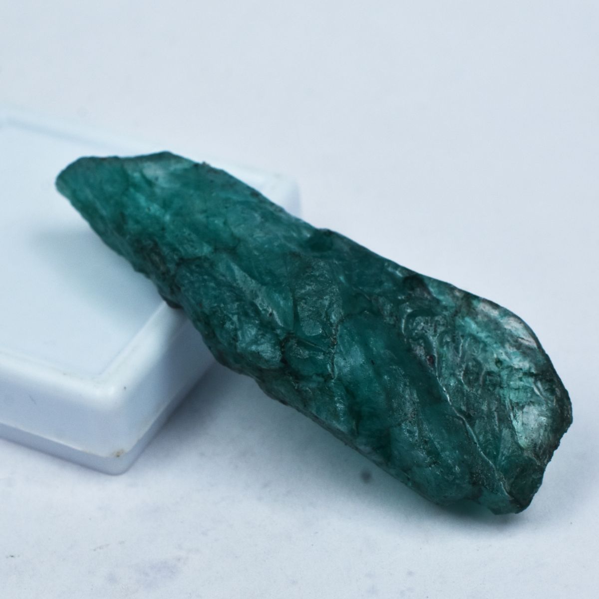 Earth Mined 99.95 Ct Emerald Green Natural Uncut Rough Loose CERTIFIED Gemstone