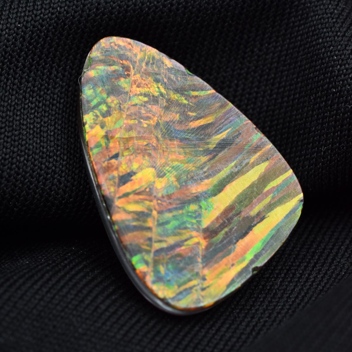 13.15 Ct CERTIFIED Opal Cabochon Cut Natural Multi-Color Loose Gemstone