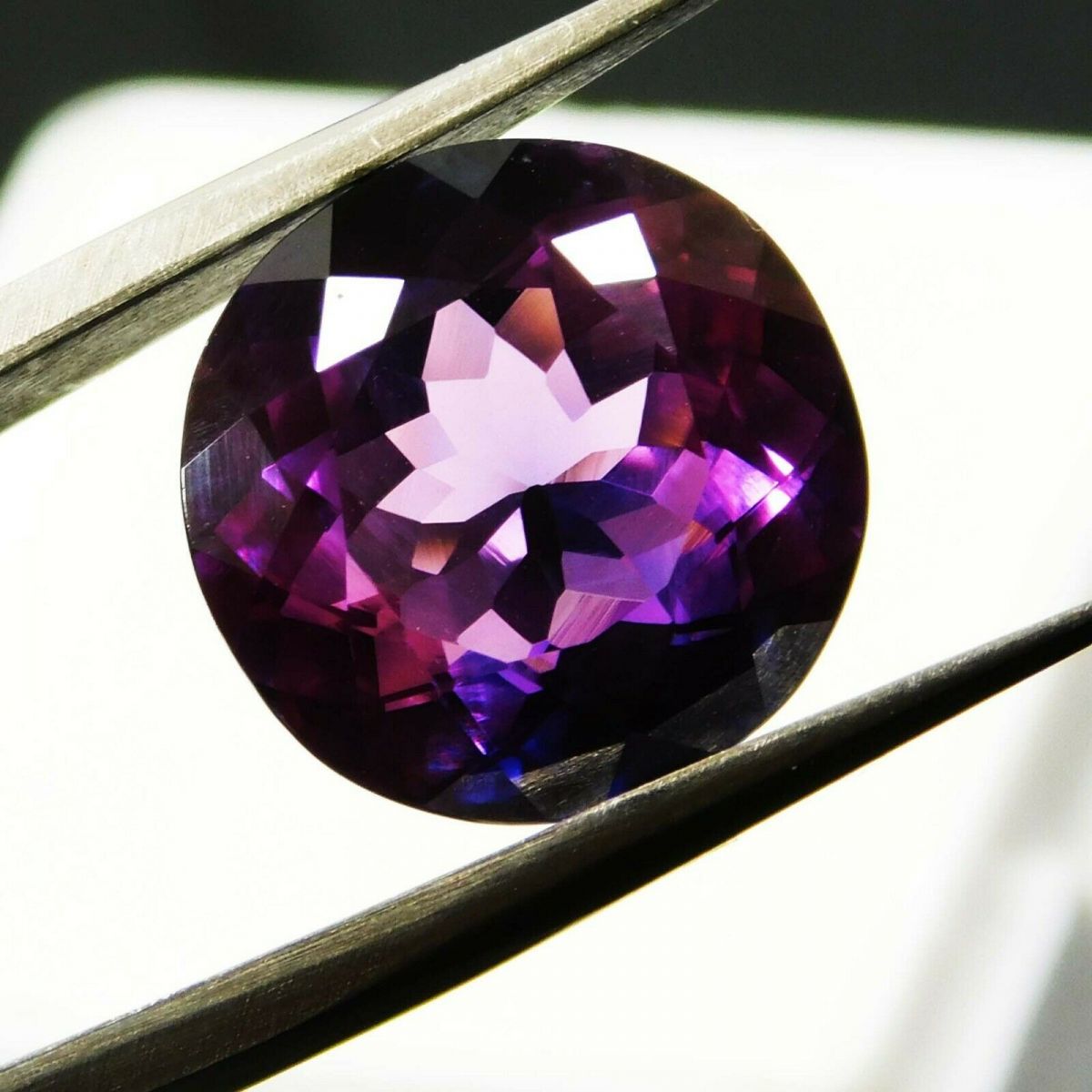 3.52 Ct Natural Tanzanite Loose Gemstone Ring Size CERTIFIED Purple Round Cut