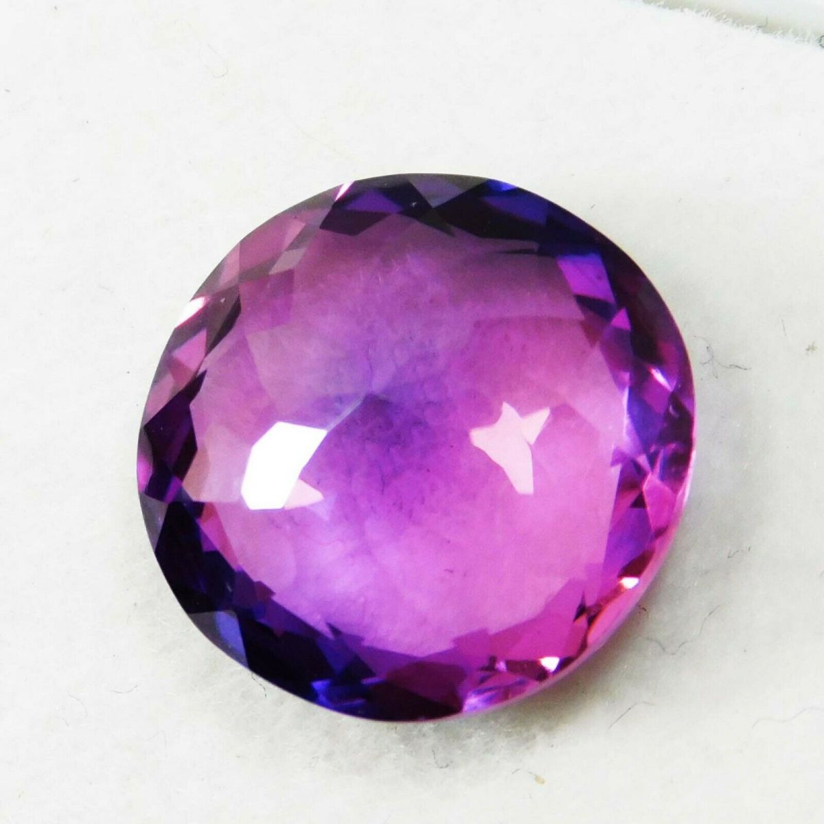 3.52 Ct Natural Tanzanite Loose Gemstone Ring Size CERTIFIED Purple Round Cut