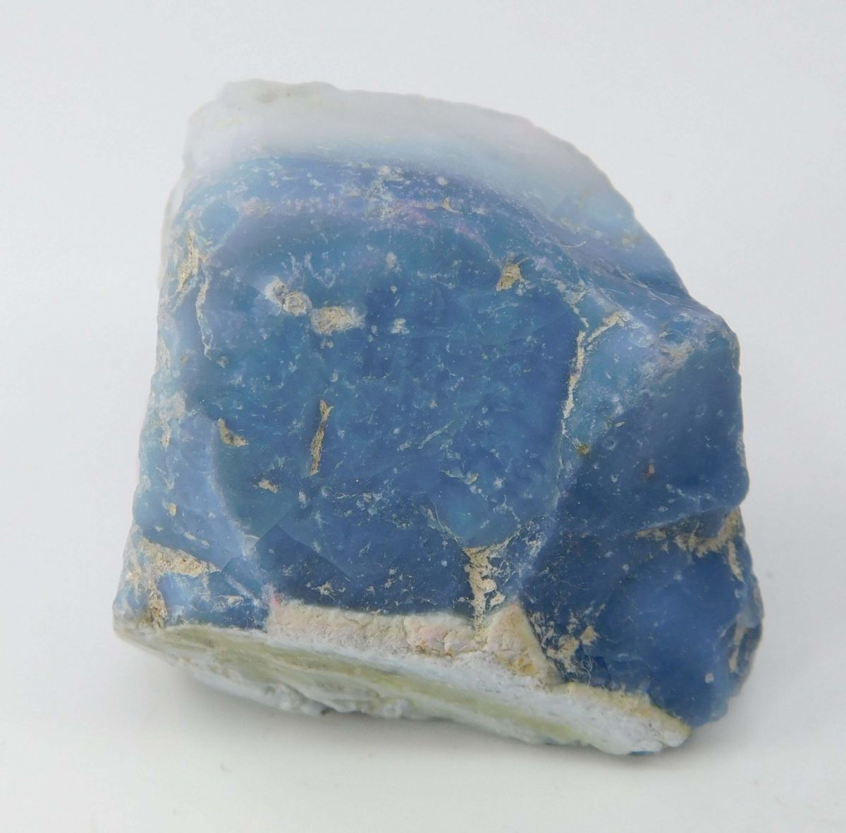 202.00 Ct Natural Blue Opal Uncut Rough Earth Mined Loose CERTIFIED Gemstone