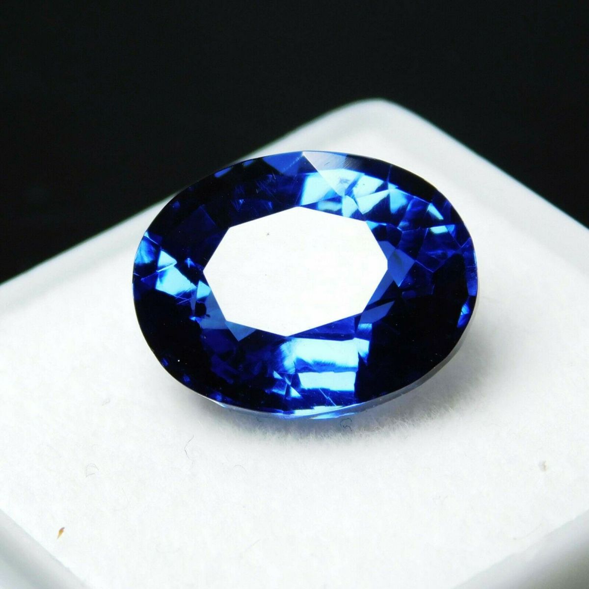 8 Ct Rare Natural Tanzanite Blue CERTIFIED Loose Gemstone Ring Size Oval Cut