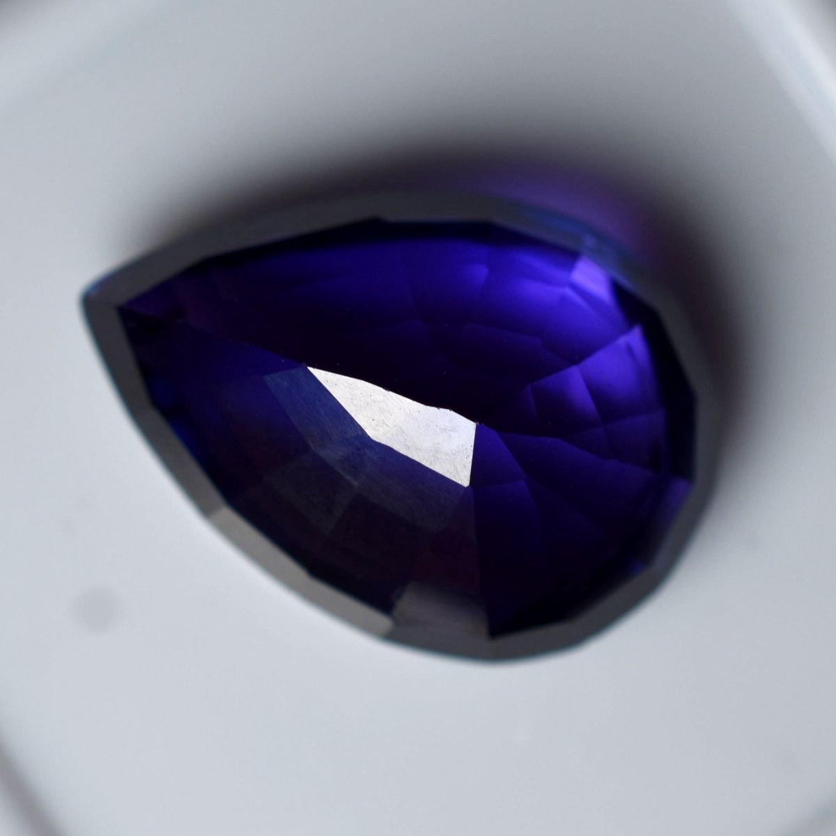9.50 Ct Natural PURPLE Tanzanite Rare PEAR Shape CERTIFIED Loose Gemstone