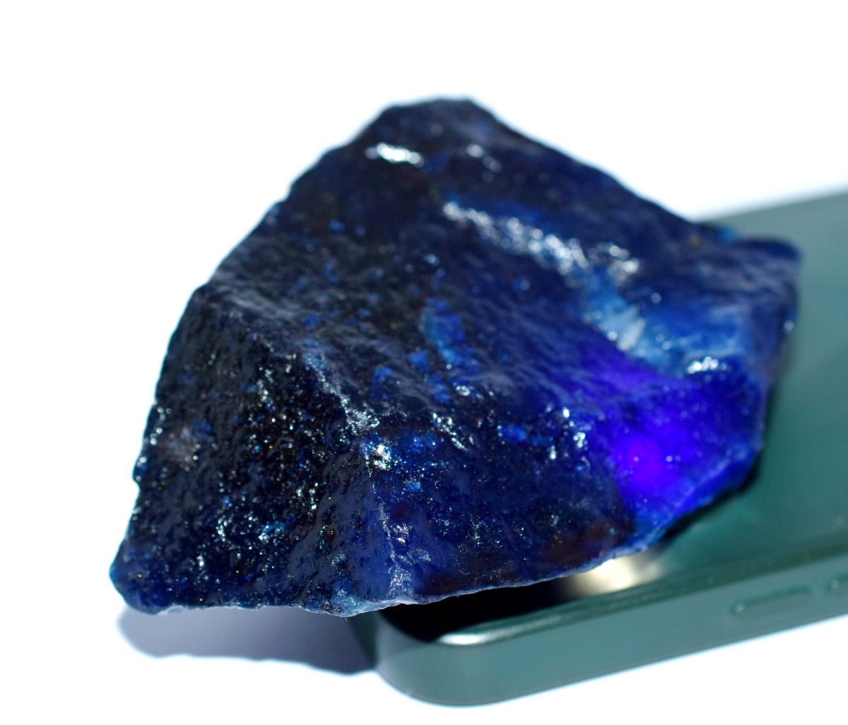 Blue Color 1062.50 Ct Natural Rough Tanzanite UnCut CERTIFIED Loose Gemstone.