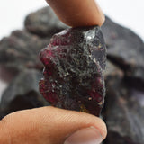 Attractive 250 Ct Natural CERIFIED Burmese Red Ruby Loose Gemstone Uncut Rough