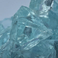 356.25 Ct Lab-Created Aquamarine Raw Crystal Rough Good Quality Loose Gemstone