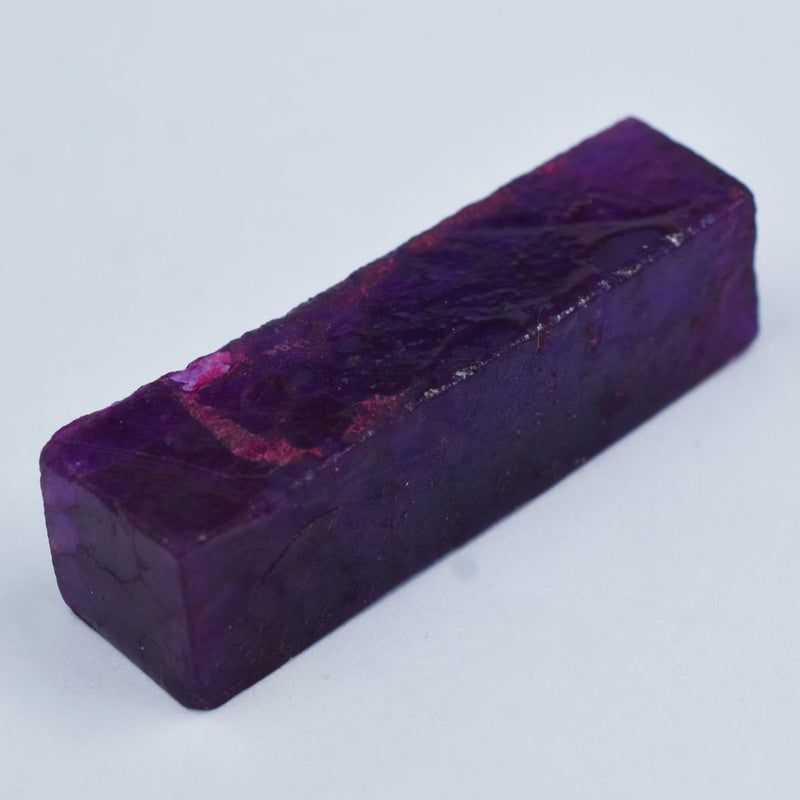 UnCut Raw Rough Tanzanite 186.90 Ct Natural Gemstone - scale on mm ruler