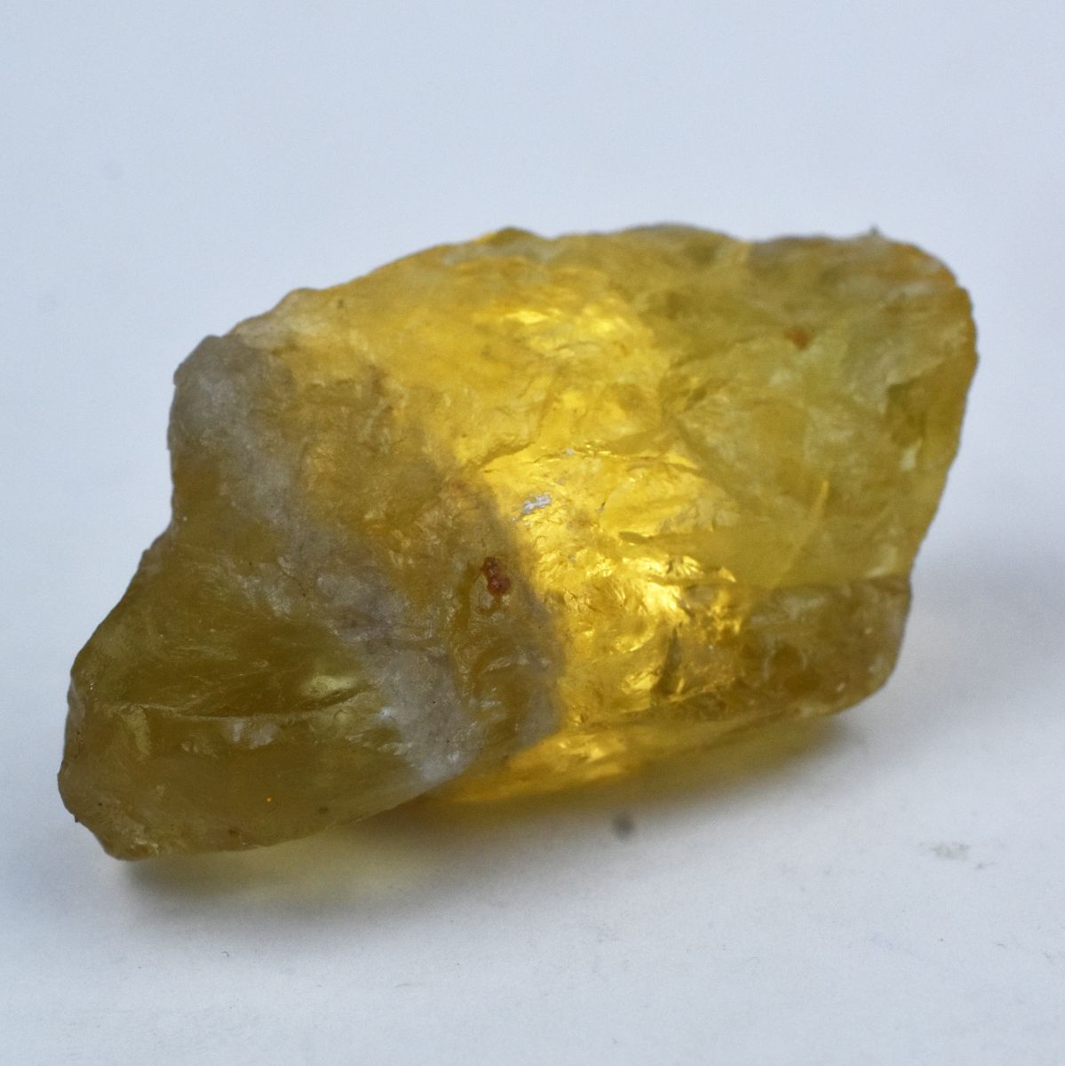 161.70 Ct Earth Mined ROUGH Natural Lemon Topaz Uncut Loose Gemstone CERTIFIED