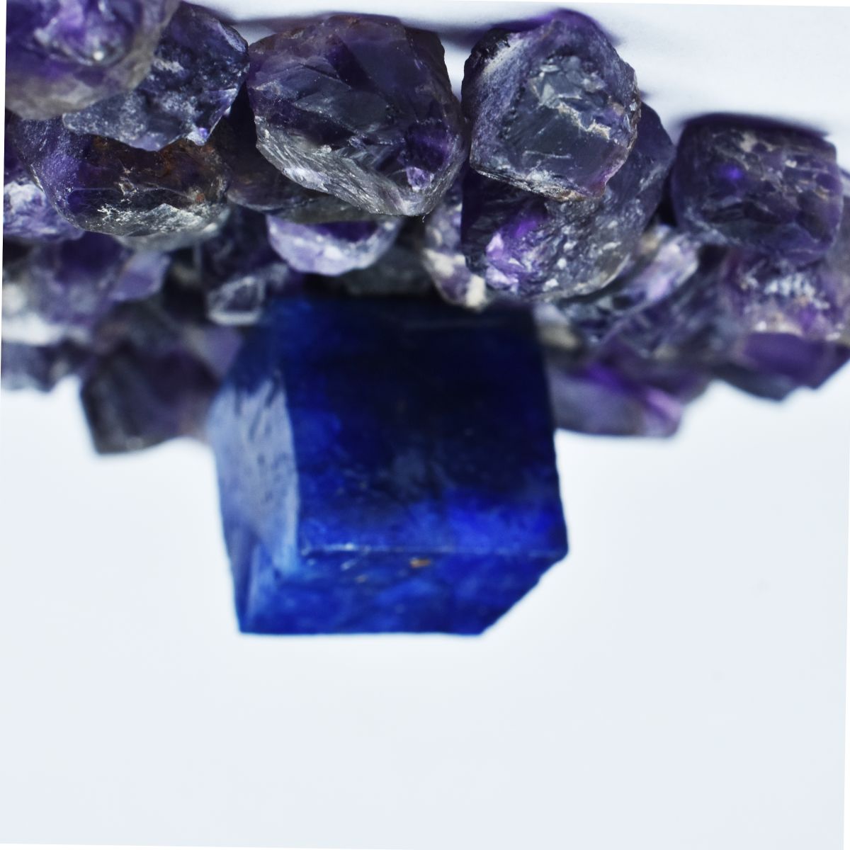 68.35 Ct Dyed Huge Uncut Rough Natural Blue Tanzanite Loose Gemstone CERTIFIED