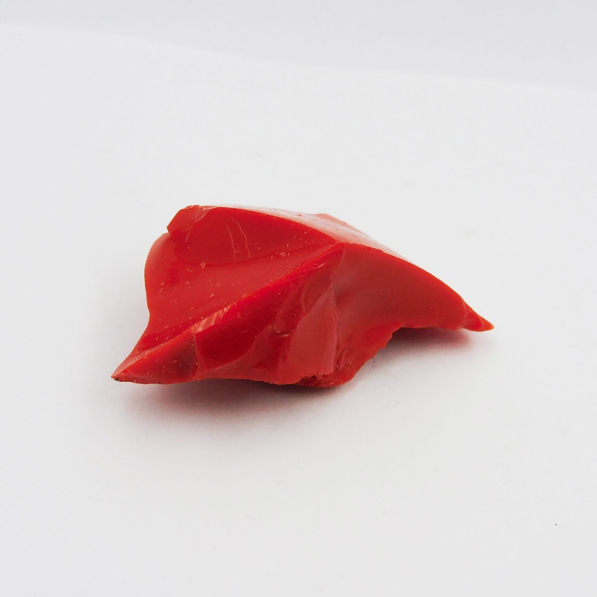 Red Coral 88.80 Ct Italian CERTIFIED Uncut Raw Rough Natural Loose Gemstone