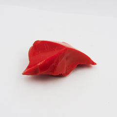 Red Coral 88.80 Ct Italian CERTIFIED Uncut Raw Rough Natural Loose Gemstone