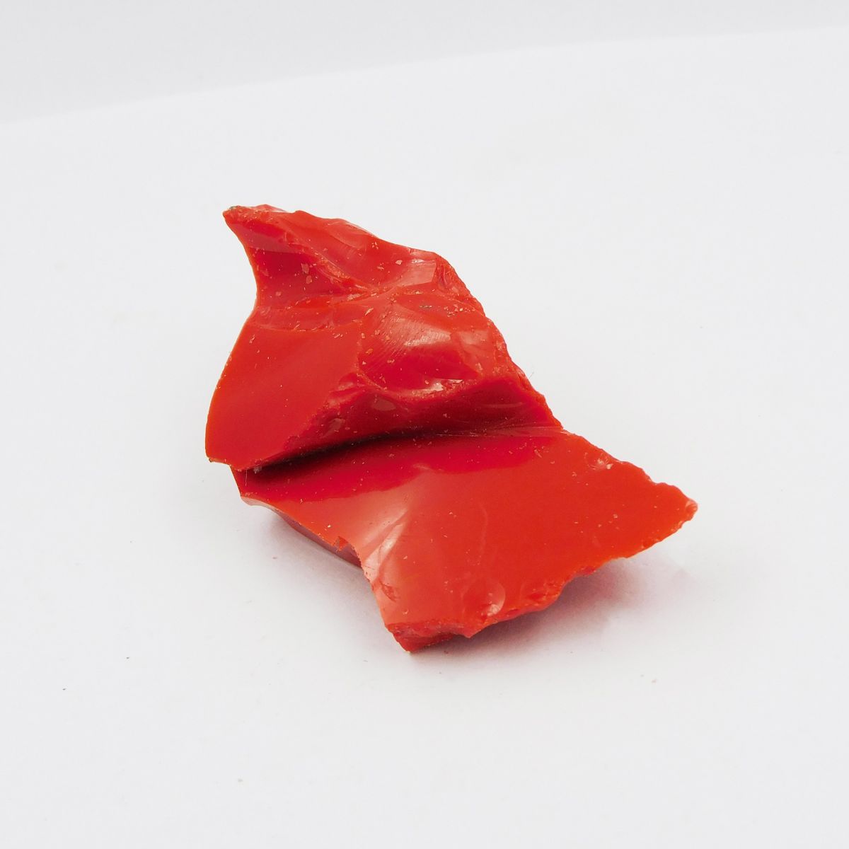 Red Coral 88.80 Ct Italian CERTIFIED Uncut Raw Rough Natural Loose Gemstone