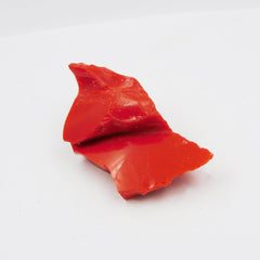 Red Coral 88.80 Ct Italian CERTIFIED Uncut Raw Rough Natural Loose Gemstone