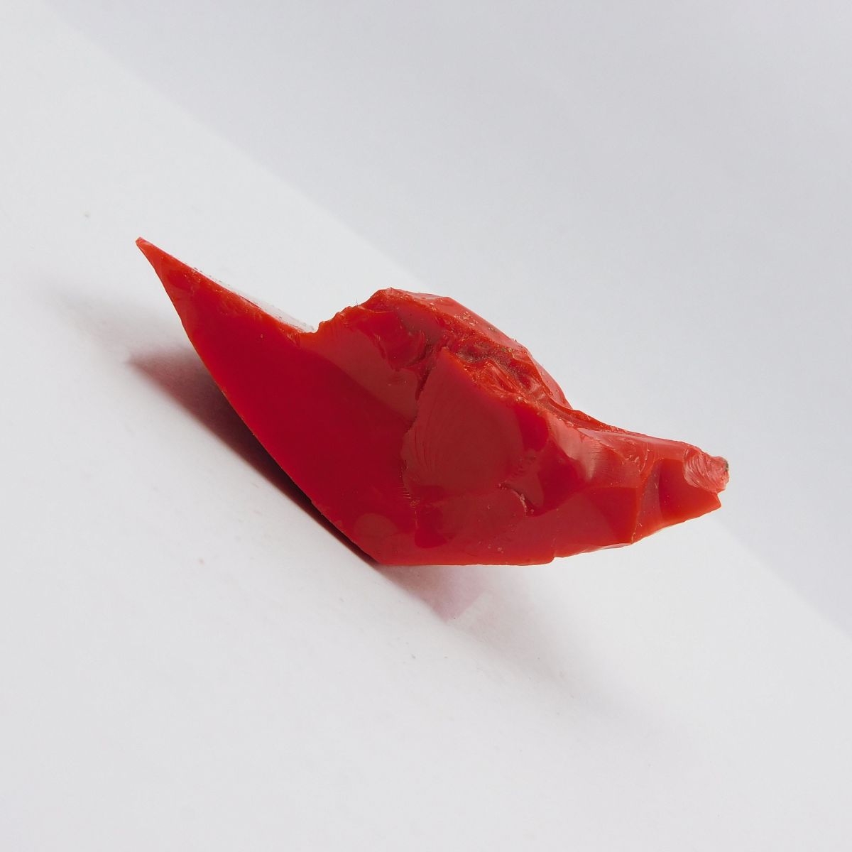 Red Coral 88.80 Ct Italian CERTIFIED Uncut Raw Rough Natural Loose Gemstone