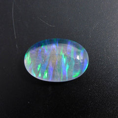 21.25 Ct Natural CERTIFIED Opal Oval Cut Rare Multi Color Loose Gemstone