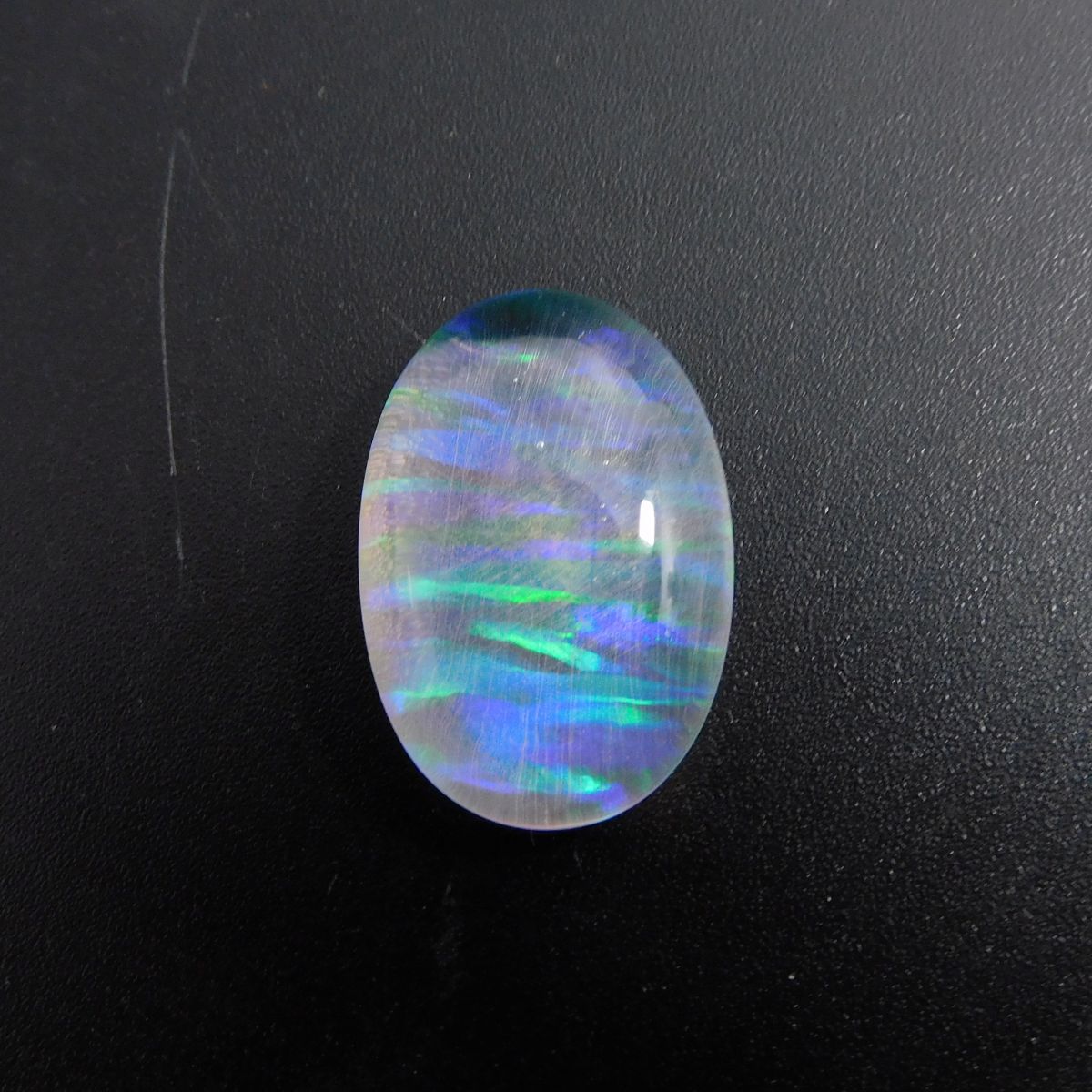 21.25 Ct Natural CERTIFIED Opal Oval Cut Rare Multi Color Loose Gemstone