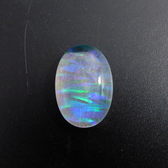 21.25 Ct Natural CERTIFIED Opal Oval Cut Rare Multi Color Loose Gemstone