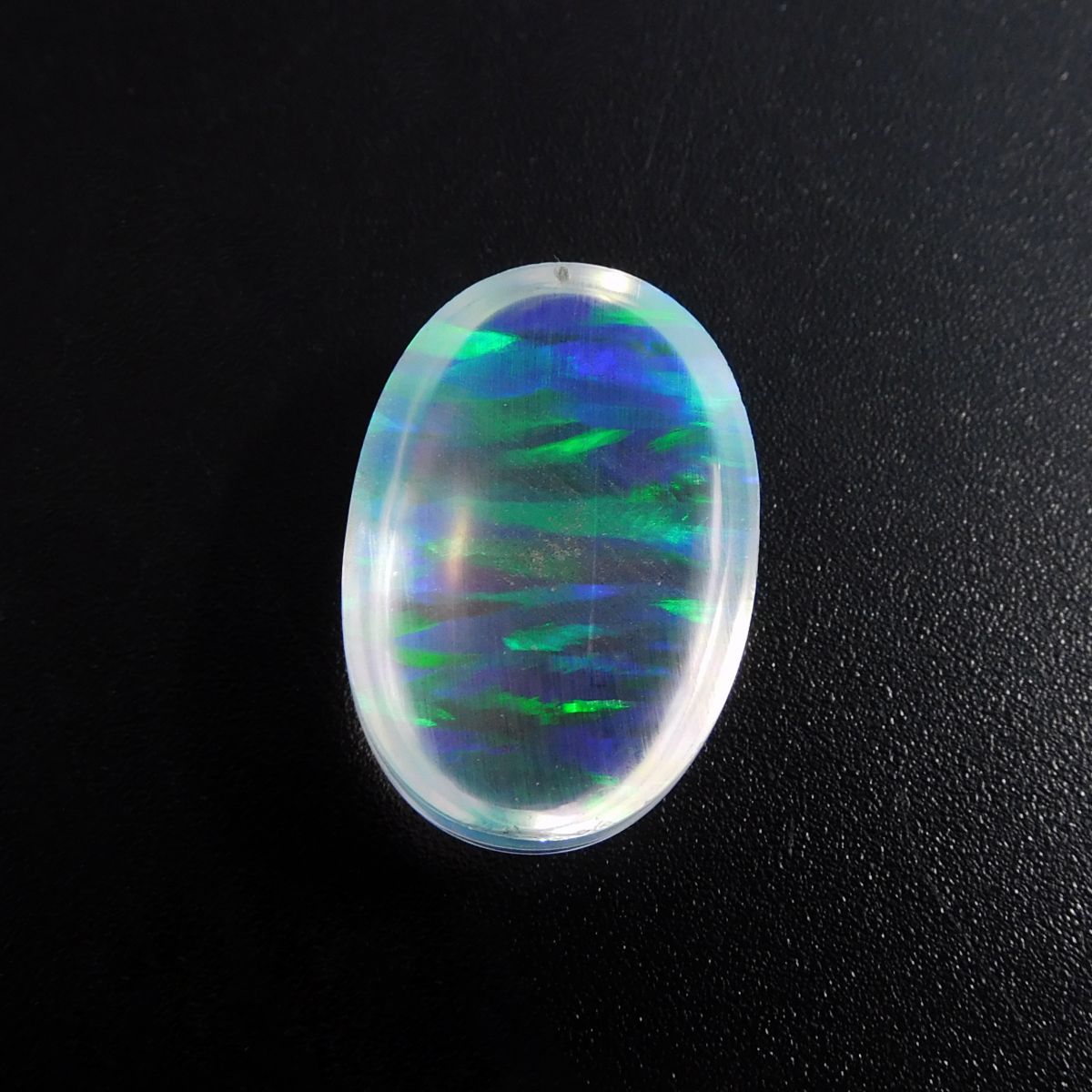 21.25 Ct Natural CERTIFIED Opal Oval Cut Rare Multi Color Loose Gemstone