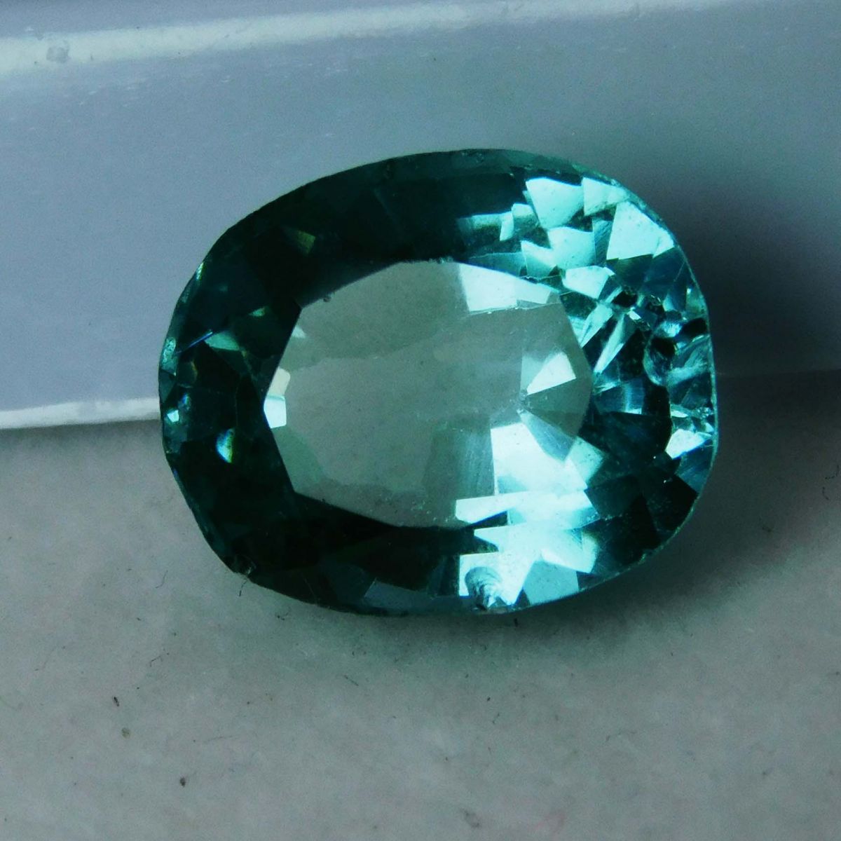 10.65 Ct Natural Teal Sapphire Oval Cut CERTIFIED Bluish Green Loose Gemstone