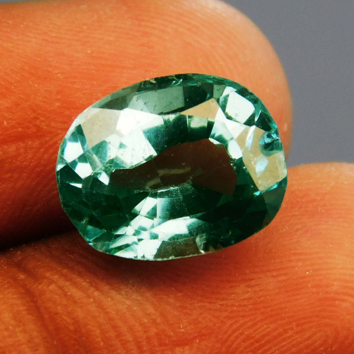 10.65 Ct Natural Teal Sapphire Oval Cut CERTIFIED Bluish Green Loose Gemstone