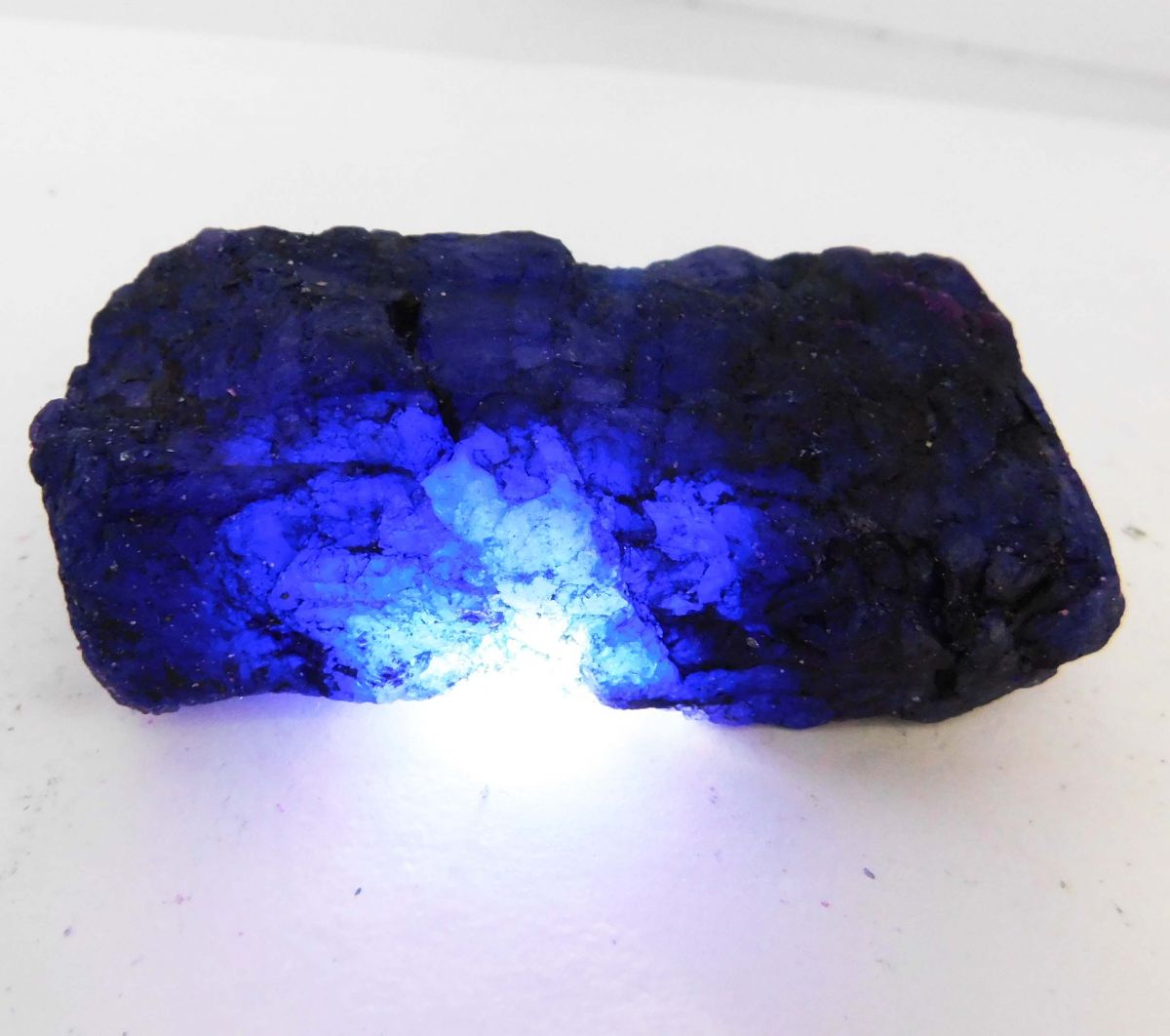 258 Ct Natural Sapphire Huge Rough Earth Mined CERTIFIED Blue Loose Gemstone