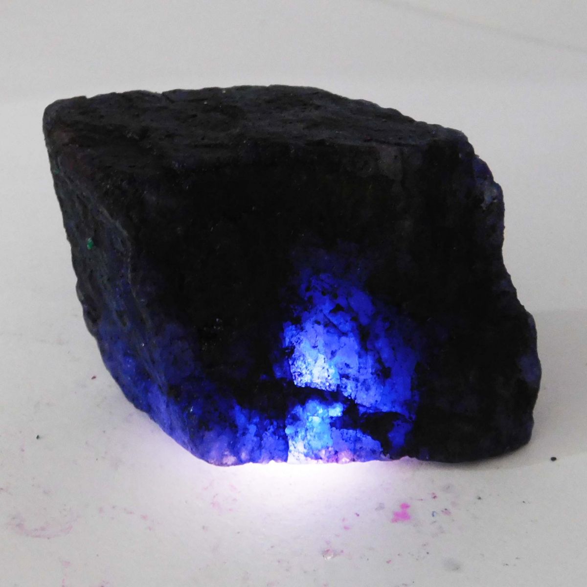 404 Ct Natural Sapphire Huge Rough Earth Mined CERTIFIED Blue Loose Gemstone