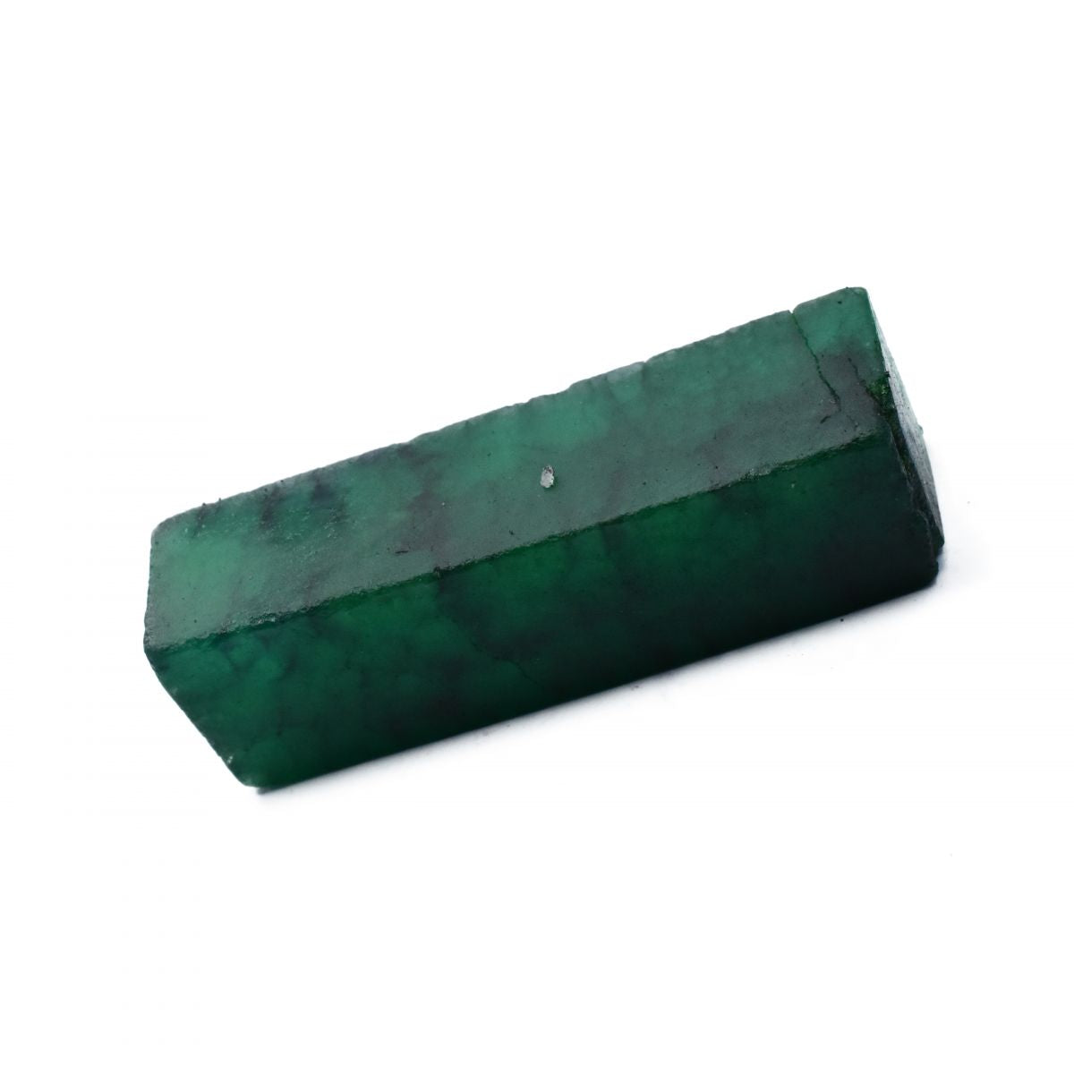 200 Ct Natural Green Emerald Dyed Uncut Rough Raw CERTIFIED Loose Gemstone