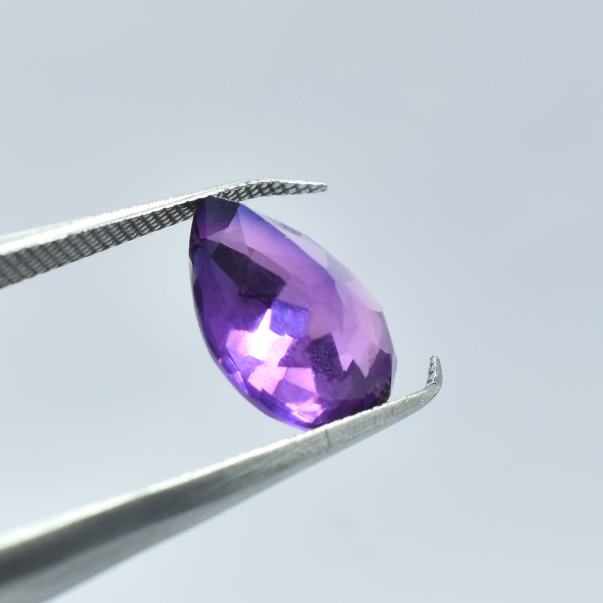 Authentic Natural Purple Tanzanite 5.15 Ct CERTIFIED Loose Gemstone Pear Cut.