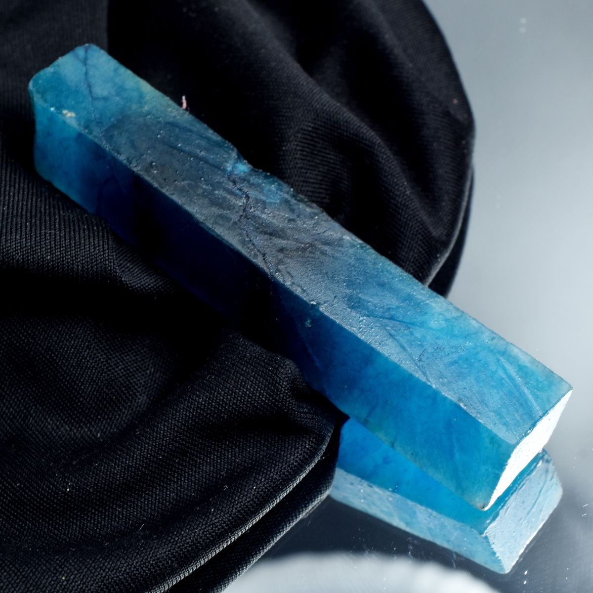 165.10 Carat Raw Rough Blue Aquamarine Uncut Natural Loose Gemstone CERTIFIED