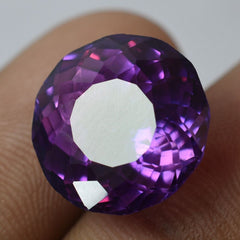 15 Ct Natural ALEXANDRITE Color Change ROUND CUT Loose Gemstone CERTIFIED