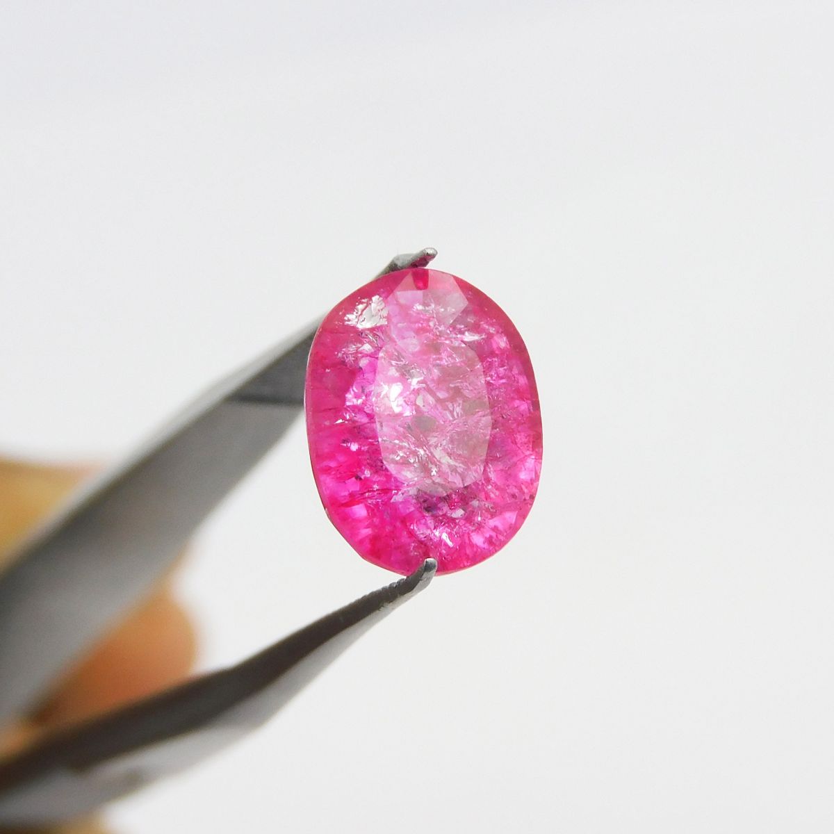 CERTIFIED Natural Pink Ruby 3.55 Ct Oval Cut Extremely Rare Loose Gemstone
